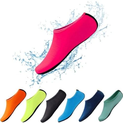 Unisex Water Shoes Swimming Diving Socks Summer Aqua Beach Sandal Flat Shoe Seaside Non-Slip Sneaker Socks Slipper for Men Women
