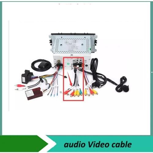 Audio Video cable adapter only for our own Radio