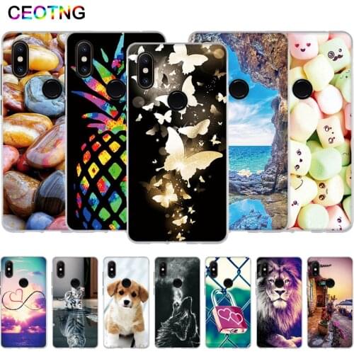 Case for Xiaomi Mi Mix 2S Mix2s Case Silicone Back Cover for Xiaomi Mi Mix2s Cover Phone TPU Shells for Xiaomi Mi MIX 2S Fundas