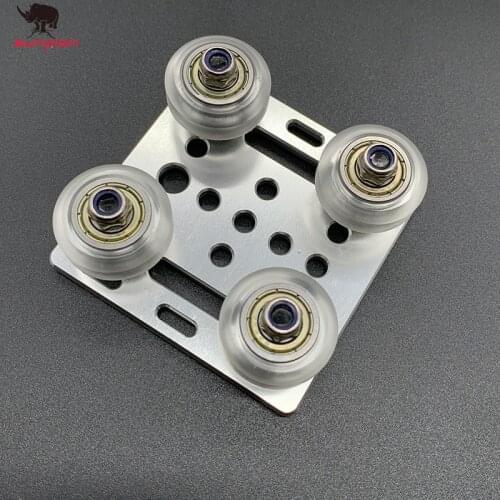 3D Printer part Openbuilds V gantry plat set special slide plate for 2040 aluminum profiles V-slot mini four roulette
