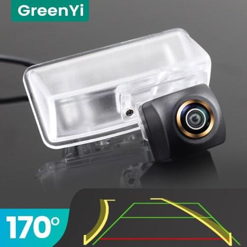 GreenYi Trajectory 170° AHD Car Rear View Camera for Toyota New CROWN 2012 2013 Night Vision Reverse 4 Pin