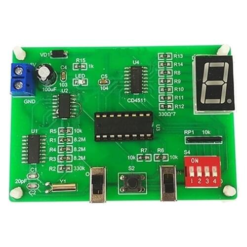 Fault Board Kit DIY setting and counting cycle display circuit electronic assembly copy board exercise