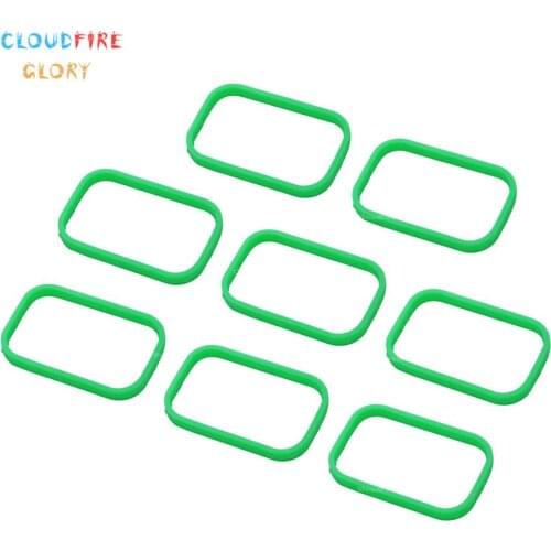 CloudFireGlory 8Pcs Engine Intake Manifold Gaskets Kit Fit For 2010 2011 2012 2013 Land Range Rover Sport LR4 5.0L V8