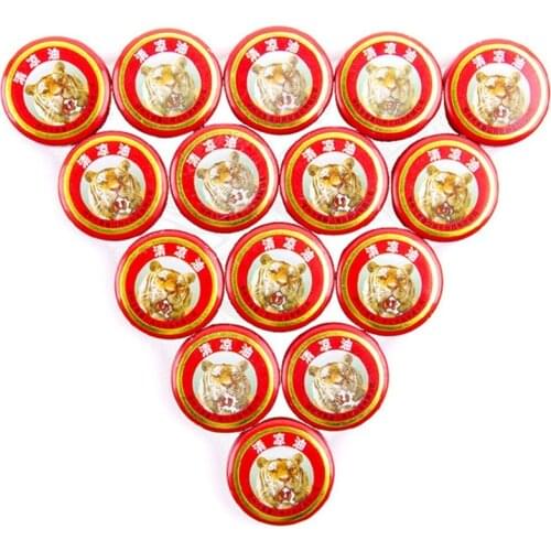 10pcs/lot Tiger Muscle Massager Relax Essential Oil Magic Balm Refresh Influenza Treatment Cold Headache Dizziness Pain Relief