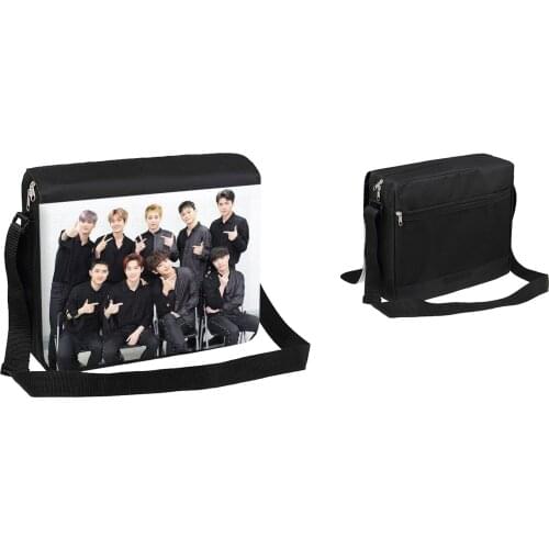 MERCHANDMANIA large shoulder bag EXO KOREA KO KO BOP KPOP case portable zipper bag personalized gift offer