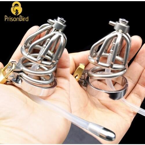 Chaste Bird NEW Stainless Steel small Device Chastity Cock Cage Penis Ring Adult Sex Toys A308