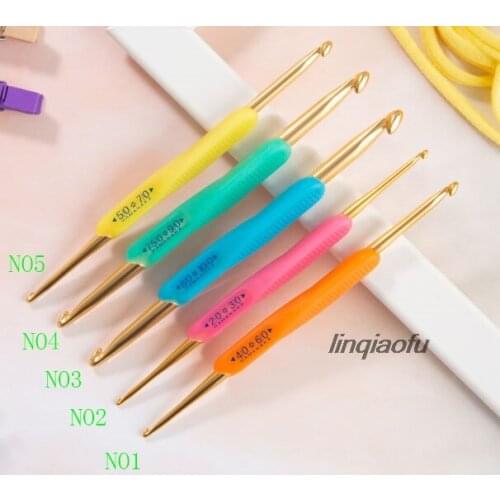 High-quality double-head pen-type lace conventional wool crochet set