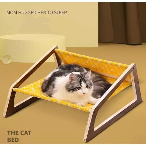 Hanging Basket Comfortable Breathable Dry Thickening Plate Stable And Reliable Detachable Canvas Cat Litter Pet Supplies