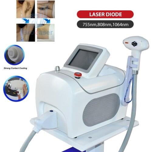 Promotion Selling Portable Hair Removal machine / salon Use Device 808nm diode Laser