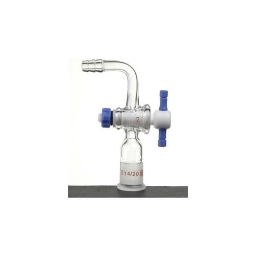 Synthware, A712440, adapter , outer joint, PTFE stopcock, Joint:24/40, Stopcock Bore:2mm