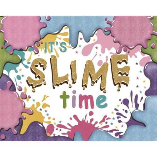 Smile Time Cartoon Color Paint Doodle Birthday Party Backdrop Baby Shower Room Decor Photo Booth Studio Prop