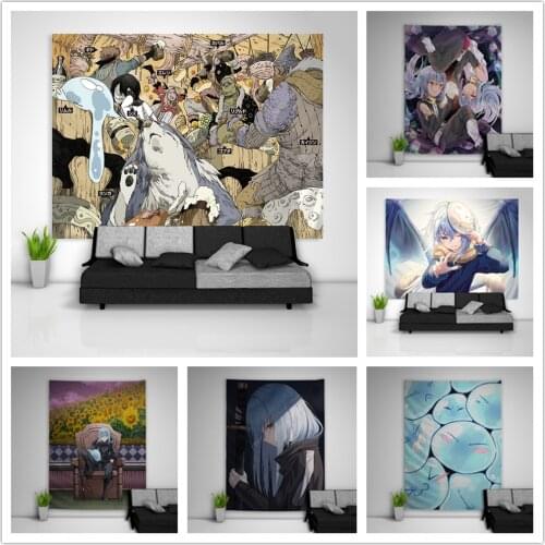 That Time I Got Reincarnated as a Slime Rimuru Tempest Tapestry Art Wall Hanging Sofa Table Bed Cover Home Decor Dorm Gift