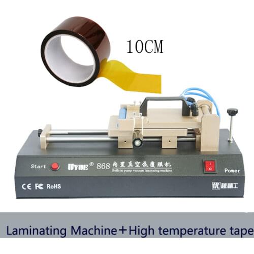 Built-in vacuum pump OCA Film Laminating Machine for iPhone Samsung LCD Touch Screen Laminate machine Polarized Film OCA Repair