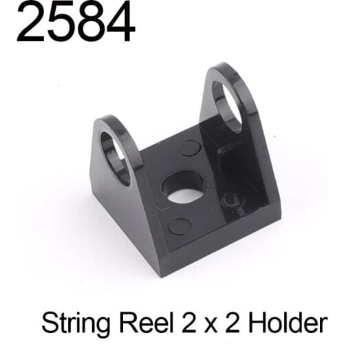 10PCS 2584 High-tech String Reel 2 x 2 Holder Building Block Bricks Accessories Assembly Parts MOC DIY Education Build Toys