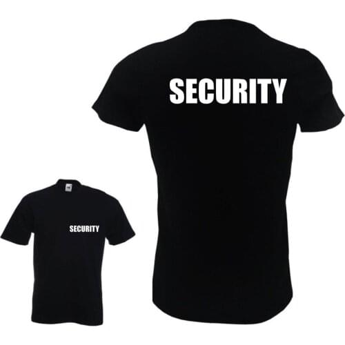 Security T-Shirt - Funny Childrens T Shirt Fancy Dress Party Cool Boys Nice 2019 Fashion 100% Cotton Men Custom Cool T Shirt