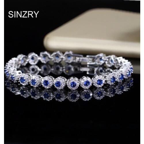 SINZRY New hot Fashion micro paved cubic Zirconia star charm bracelets elegant Bridal Luxury Wedding Party Jewelry accessory