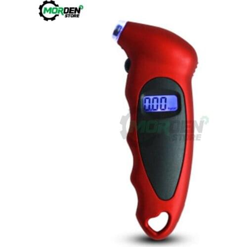 LCD Display Digital Tire Pressure Meter Gauge 0-150 PSI Backlight Monitoring Car Monitor Barometer Tire Pressure Gauge