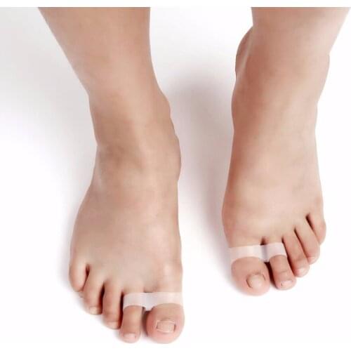1 Pair Magnetic Silicon Diet Slimming Foot Double Toe Ring Weight Loss Diet Massage Fitness Slimming Promotiom drop shipping