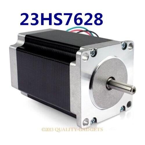 23HS7628 4-lead Nema 23 Stepper Motor 57 motor NEMA23 Stepper Motor 2.8A ISO CNC Laser Grind Foam Plasma Cut