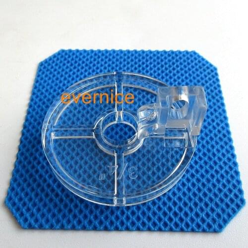 3/4 Clarity Clear Free Motion Couching Echo Quilting Low Shank Ruler Sewing Foot