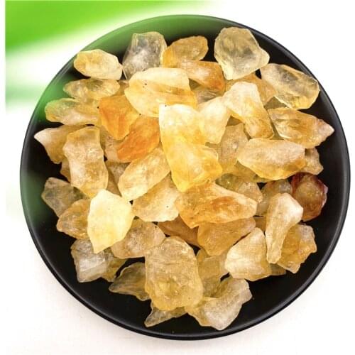 50g Natural Brazilian Citrine Yellow Quartz Crystal Rough Raw Ore Ornament Crystal Stones Healing Stones Home Decoration