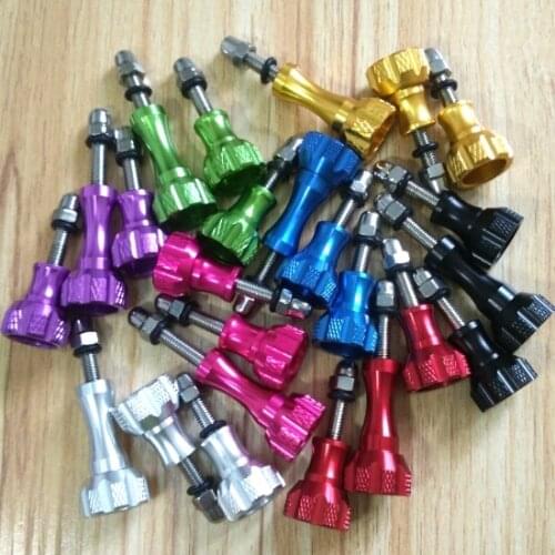 Clownfish Aluminum Thumb Knob Screw for GoPro Hero 7 6 5 4 3 Xiaomi yi 4K SJCAM original SJ6 SJ8 pro H9 H8 c30 Mount Accessories