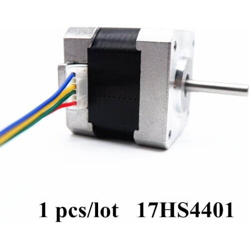 Free Shipping Hybrid Nema 17 Stepper Motor 42 motor Nema 17 motor 42BYGH 40MM 1.7A motor for CNC XYZ 17HS4401 4000g.cm