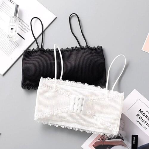 Q Women Lady Strapless Bra Bandeau Tube Top Breathable Stretch Layer Seamless Underwear Wrap Chest