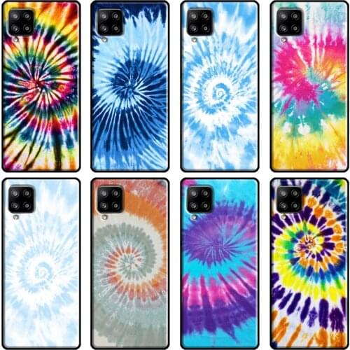 Tie Dye Trippy Soft Case For Samsung A21S A52 A12 A31 A41 A51 A71 A20e M31 A10 A20 A40 A70 A50 A72 Coque