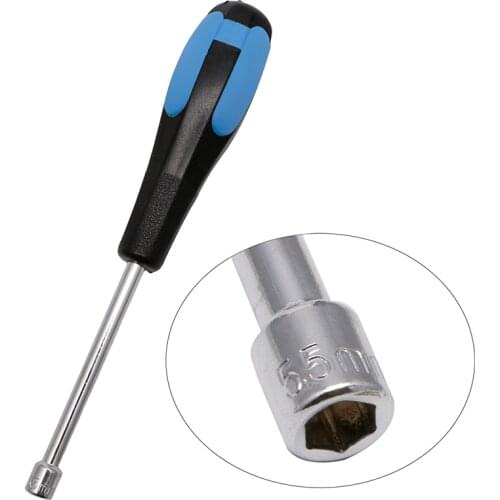 5mm 5.5mm 6mm 7mm 8mm CR-V Steel Socket Wrenches Hex Nut Repair Handle Tool M05 dropship