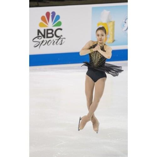 Custom Girls Figure Skating Dresses Graceful New Brand Ice Skating Dresses For Competition DR4375