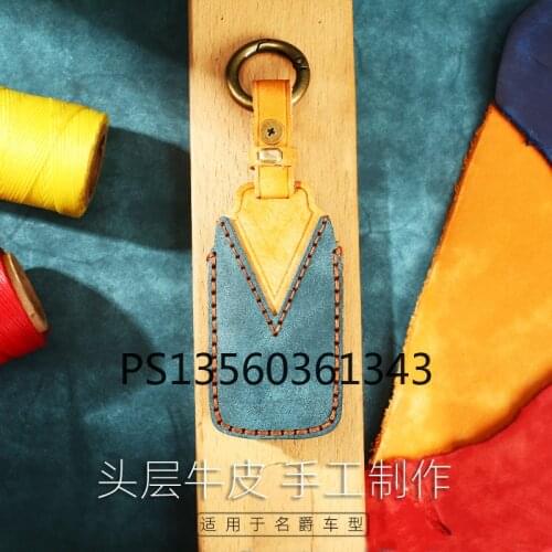 Suitable for MG 5/6 HS ZS car key case leather shell buckle