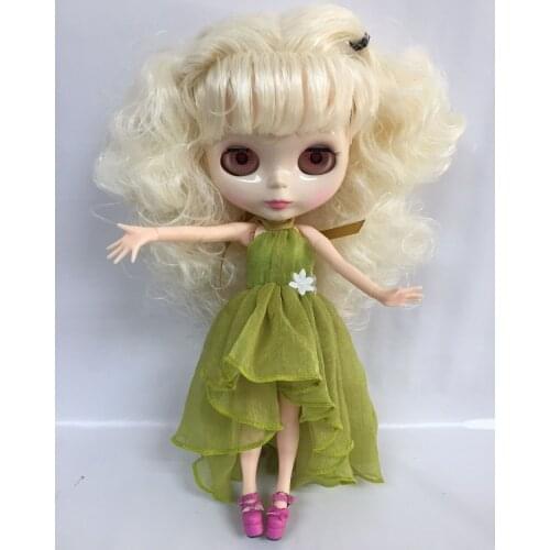 Joint body nude blyth doll cute doll Fashion doll lovely toy beige 336