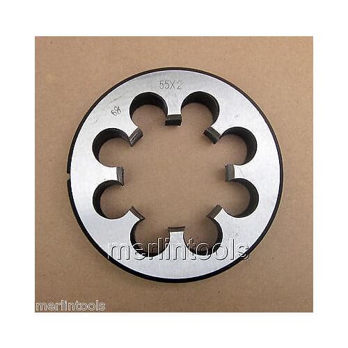 55mm x 2 Metric Right hand Thread Die M55 x 2.0mm Pitch