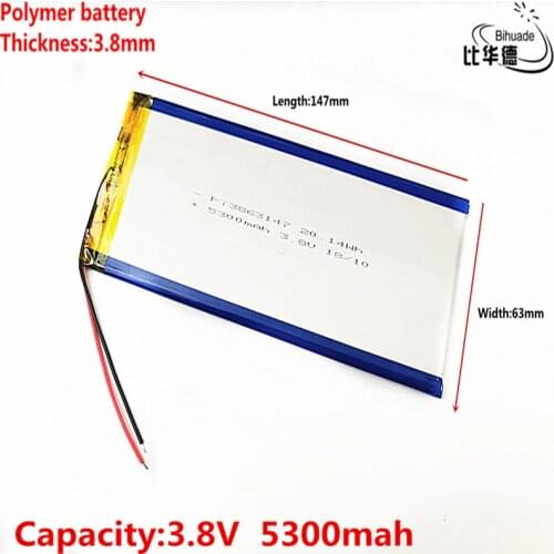 Not original For 147*63*3.8mm Nvidiashield K1 8'' Tablet Battery 3.8v 5300mah PLEASE READ DESCRIPTION