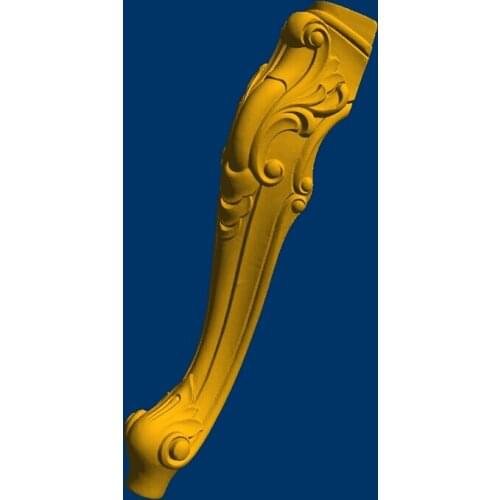New 3D model STL relief STL format CNC dresser table legs Furniture Leg 109