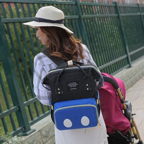 2021 NEW Fashion Baby Diaper Bag for Mom Large Capacity Stroller Mommy Maternity Totes Baby Nappy Nursing Bags Travel Backpack
