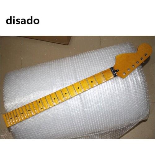 Reverse big headstock maple Guitar Neck maple scallop fretboard