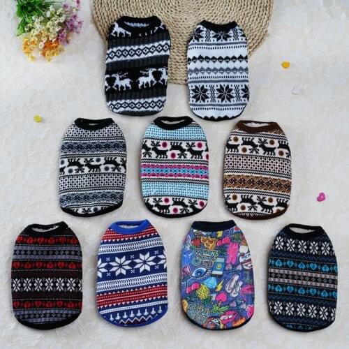 Dog Clothes Winter Warm Puppy Dog Jacket Coat Soft Dog Shirts Pet Dog Costumes Puppy Sweater for Chihuahua Yorkie Pet Supplies