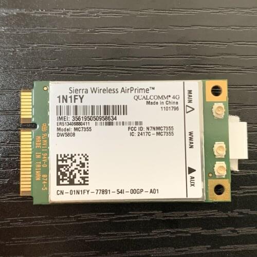 Original FOR DELL Notebook MC7355 DW5808 4G Module 1N1FY 01N1FY sierra 100% test ok