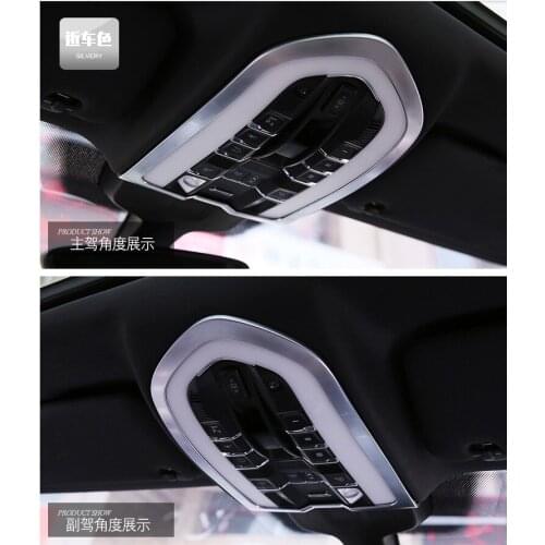 Fit for Porsche Cayenne Macan Palamela modification front reading light decorative frame interior modification