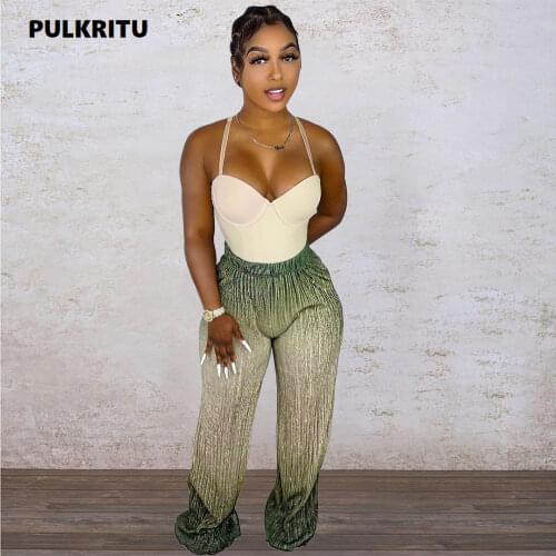Pulkritu Women's High Waist Pants