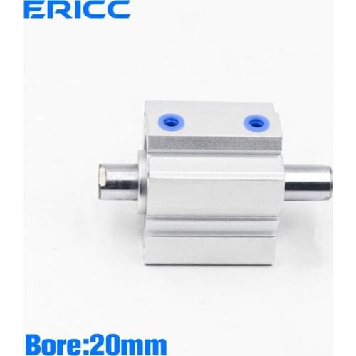 SDAD20X5X10X15X20X25X30X35X40X45X50X75-B double-out thin cylinder