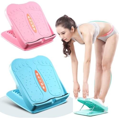 Folding Fitness Yoga Pedal Sports Equipment Muscle Leg Stretch Board Home Stand Up Slimming Massage Stretcher
