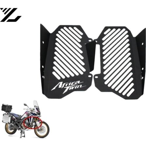 Motorcycle Radiator Pretector Grille Engine Guard Grill Water Tank net Cover For honda HONDA CRF1000L Africa Twin 2016 2017