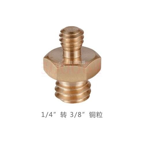 10PCS 1/4-3/8 Tripod screw 1/4" to 3/8" for Umbrella Holder Mount Flash Bracket Adapter