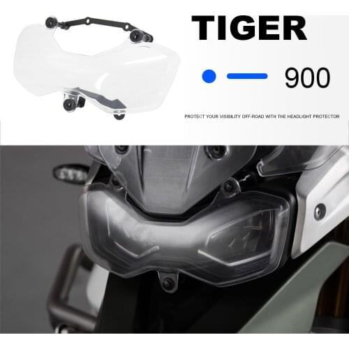 2020 NEW Motorcycle TIGER900 Acrylic Headlight Protector Light Cover Protective Guard FOR Tiger 900