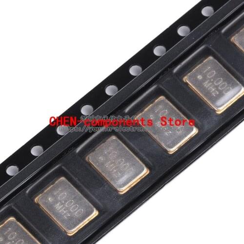 5pcs SMD Active Crystal 7050 10.000MHz 20PPM 3.3V SMT Active crystal oscillator 5070 Resonator 5*7mm