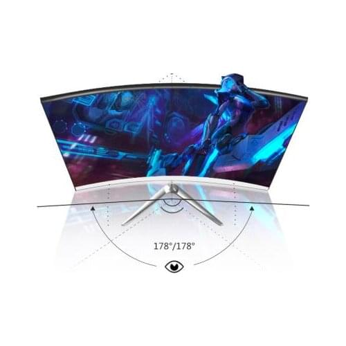 75Hz 32 inch curved screen LED computer PC gaming monitor