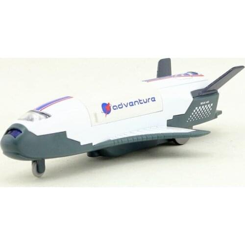 Free Shipping/Diecast Toy Model/Space Adventure Travel Airplane/Pull Back/Sound & Light/Educational Collection/Gift For Children